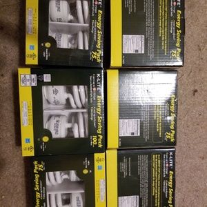 6 23 Watt (100 watt) soft white CFL w auto-sensor